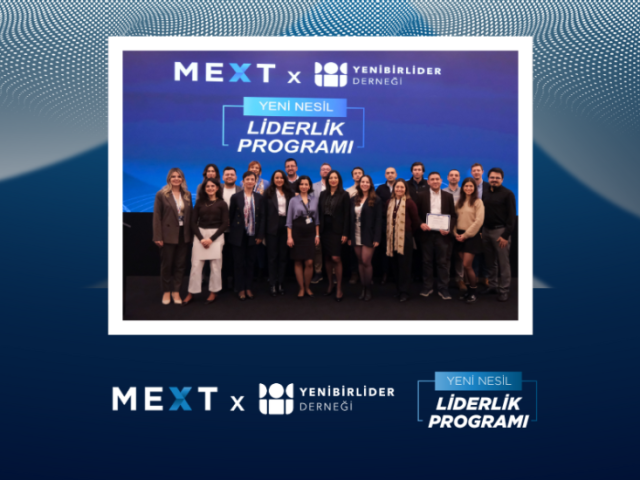 MEXT Yeni Nesil Liderlik Programı Tamamlandı-Katılımcılar Sertifikalarını Aldı