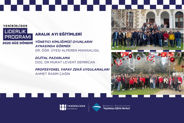 10. 26. Dönem Liderlik Programı Aralık Ayı Eğitimleri