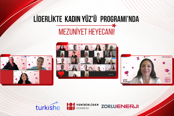 8. Liderlikte Kadın Yüzü Programı Mezuniyet Heyecanı